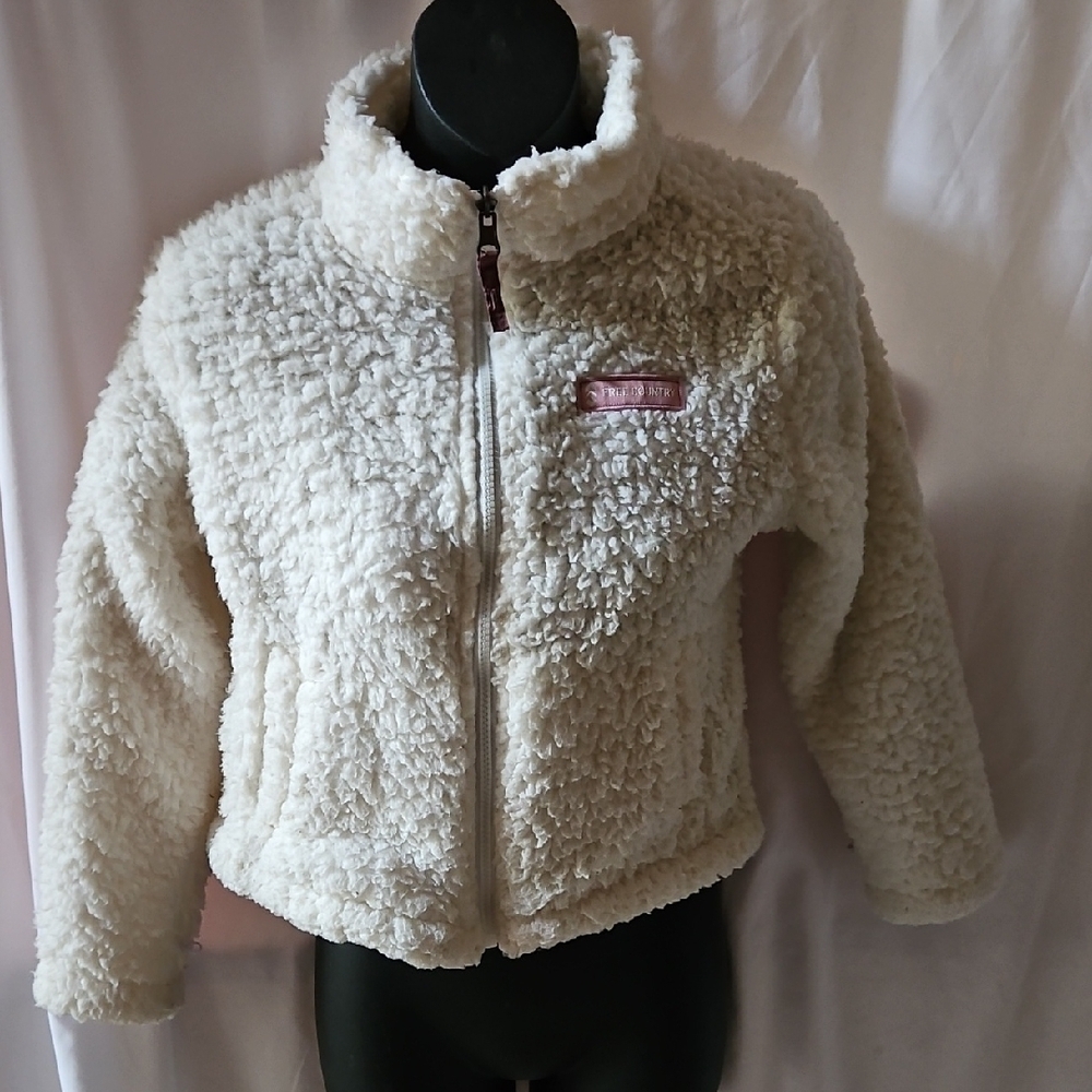 Free Country Women's Off-White Teddy Jacket